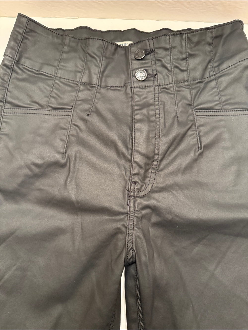 We The Free Black High Waisted Pants